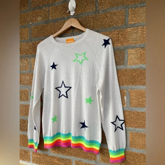 Wispr by Brodie Summer Star Sweater medium - Picture 4 of 8